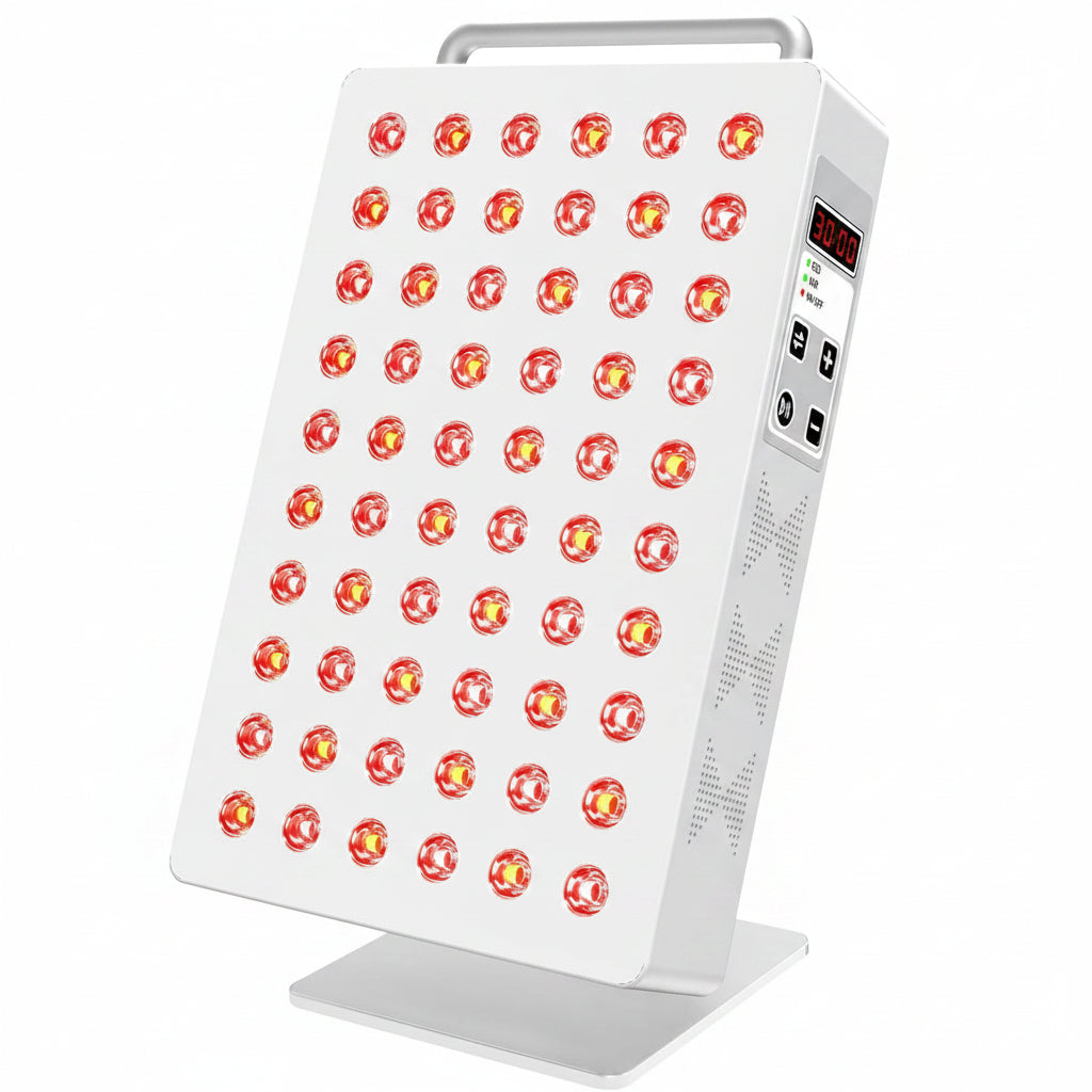 5-Wavelength Red Light Therapy Panel with Stand & Timer